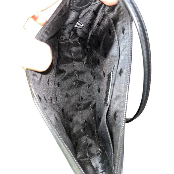 Kate Spade Greta Court Ramey black sparkle Crossbody purse - Picture 4 of 7